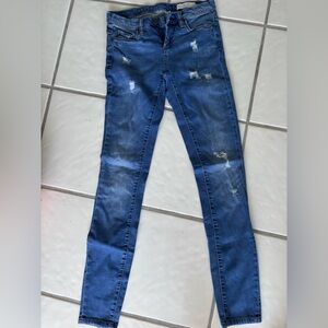 Blank NYC Skinny Ripped Jeans